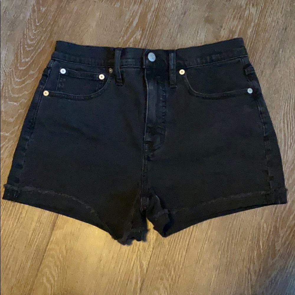 Madewell high rise shorts